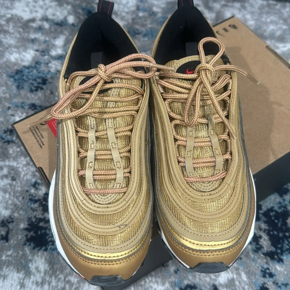 Nike Air Max 97 Gold Size 7 - Picture 4 of 7